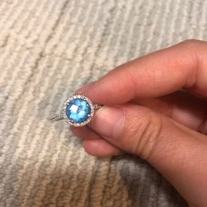 Zales topaz ring
